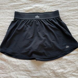 Alo Black Athletic Skort